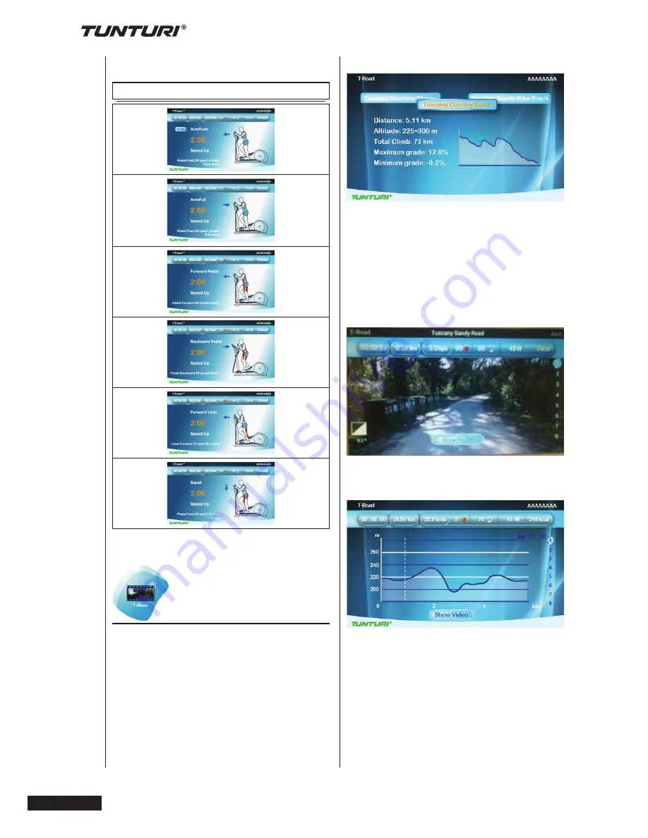 Tunturi Pure Cross R 6.1 User Manual Download Page 76