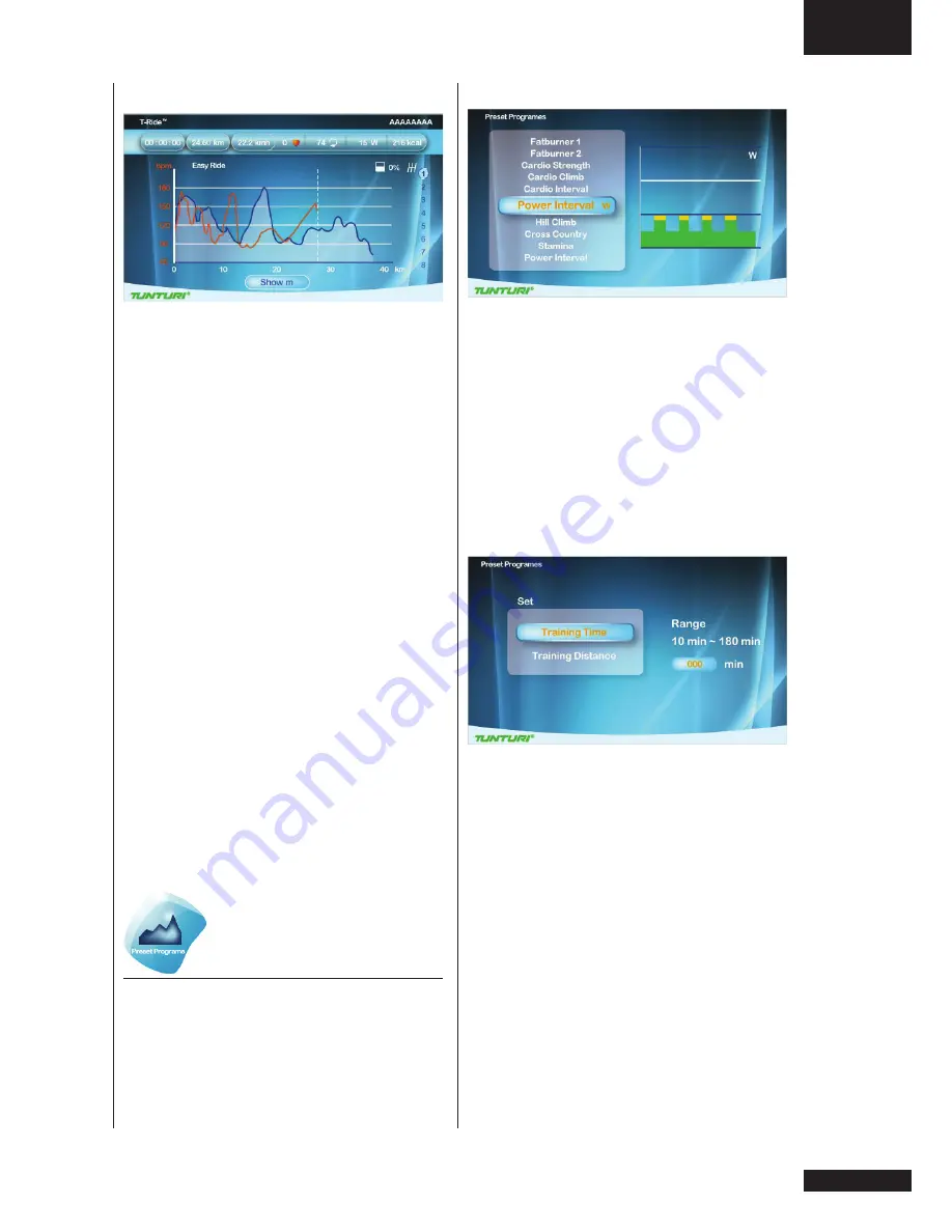 Tunturi Pure Cross R 6.1 User Manual Download Page 97