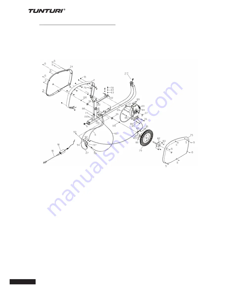 Tunturi Pure Cross R 6.1 User Manual Download Page 110