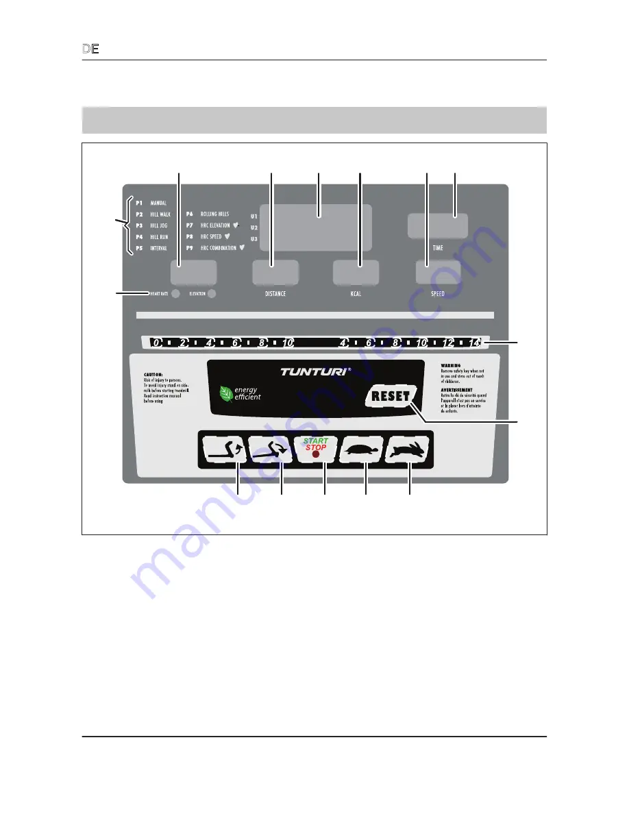 Tunturi Pure Run 4.1 Скачать руководство пользователя страница 34