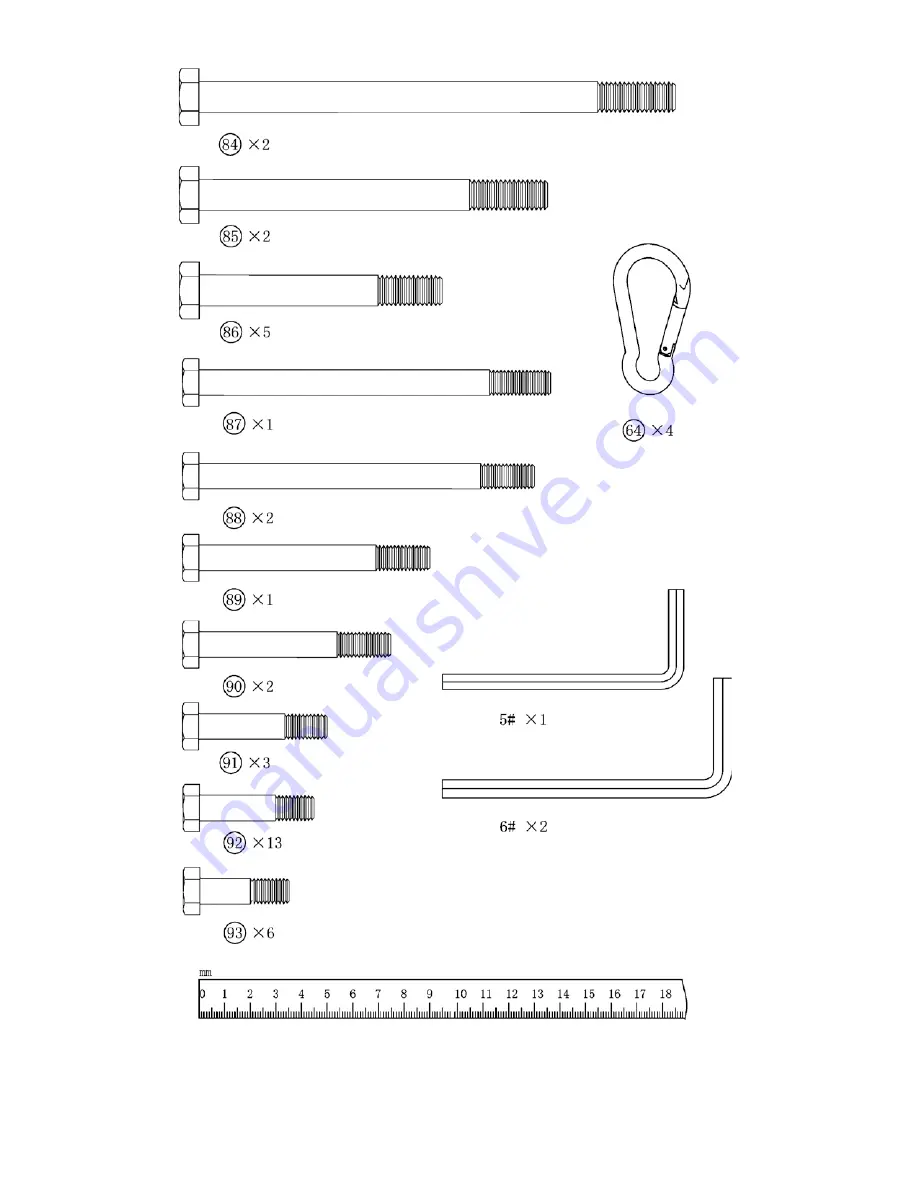 Tunturi Pure U Assembly Information Download Page 6