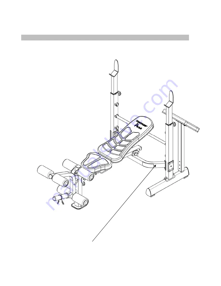 Tunturi Pure Weight bench Owner'S Manual Download Page 5