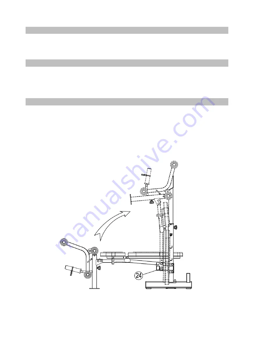 Tunturi Pure Weight bench Owner'S Manual Download Page 34