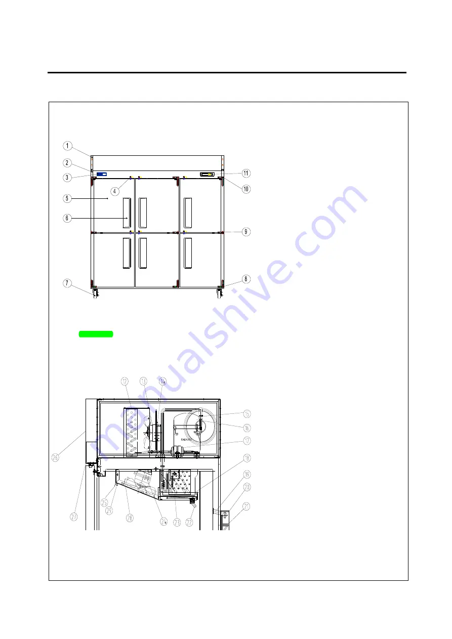 Turbo Air CM3F24-1 Service Manual Download Page 8