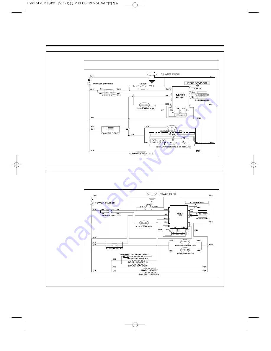 Turbo Air TSF-23SD Service Manual Download Page 5