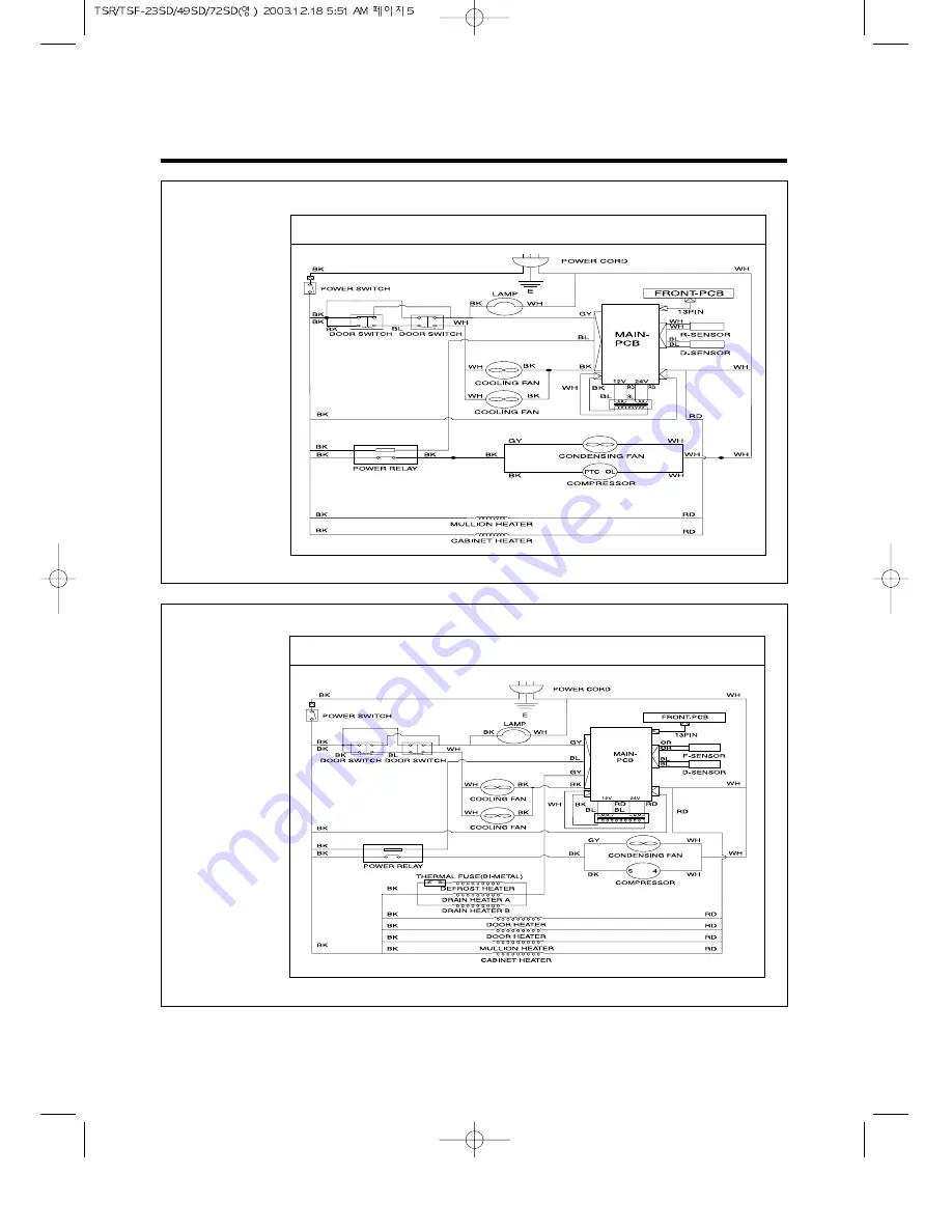 Turbo Air TSF-23SD Service Manual Download Page 6