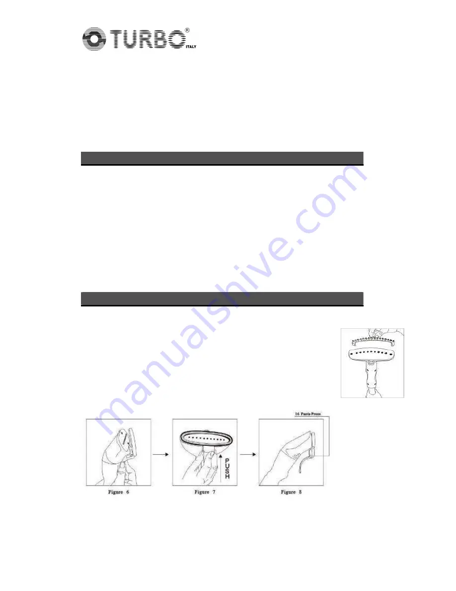 Turbo TGS-112 Instruction Manual Download Page 6