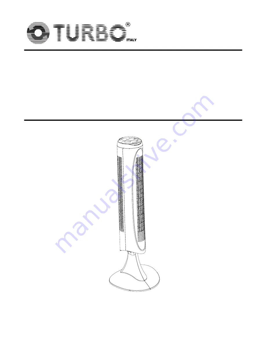 Turbo TTF-M3 Instruction Manual Download Page 1