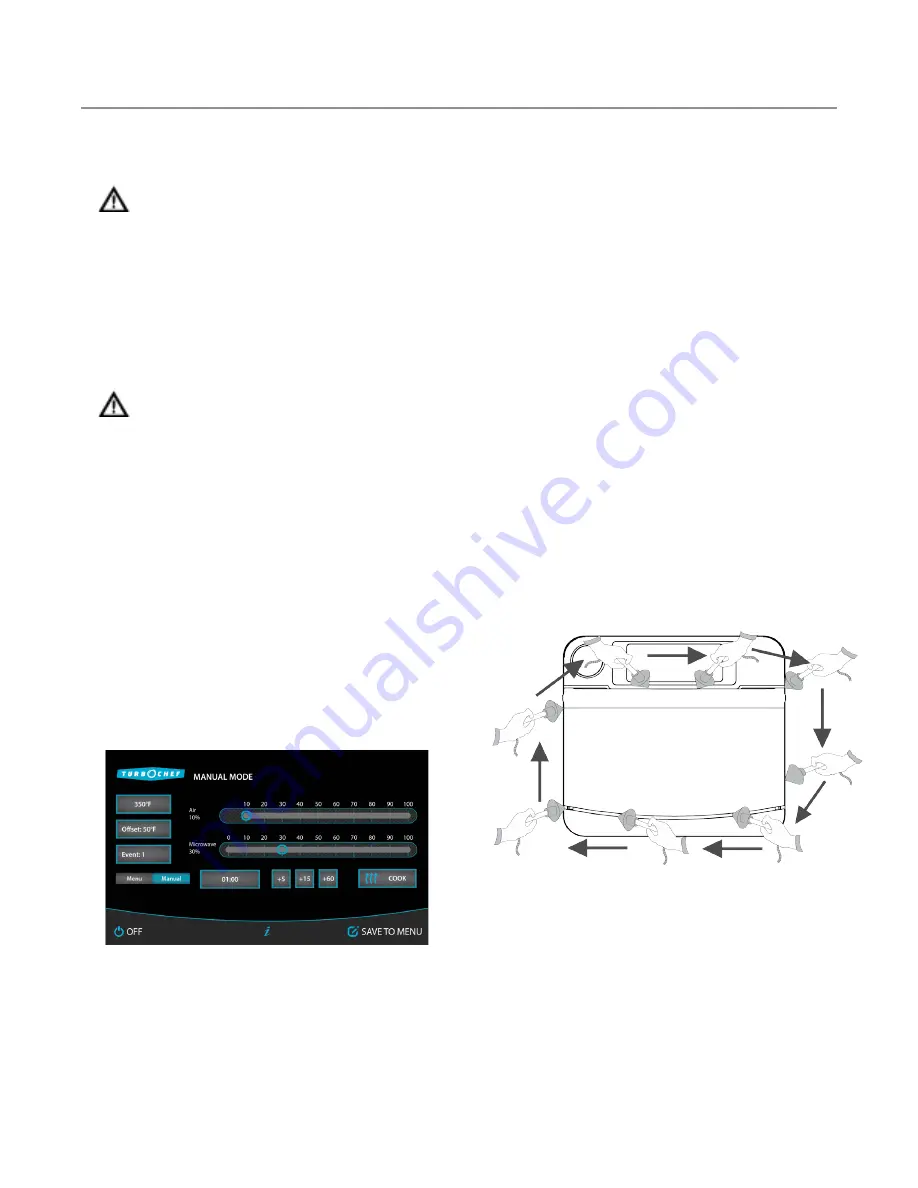 TurboChef Encore Touch Rapid Service Manual Download Page 60