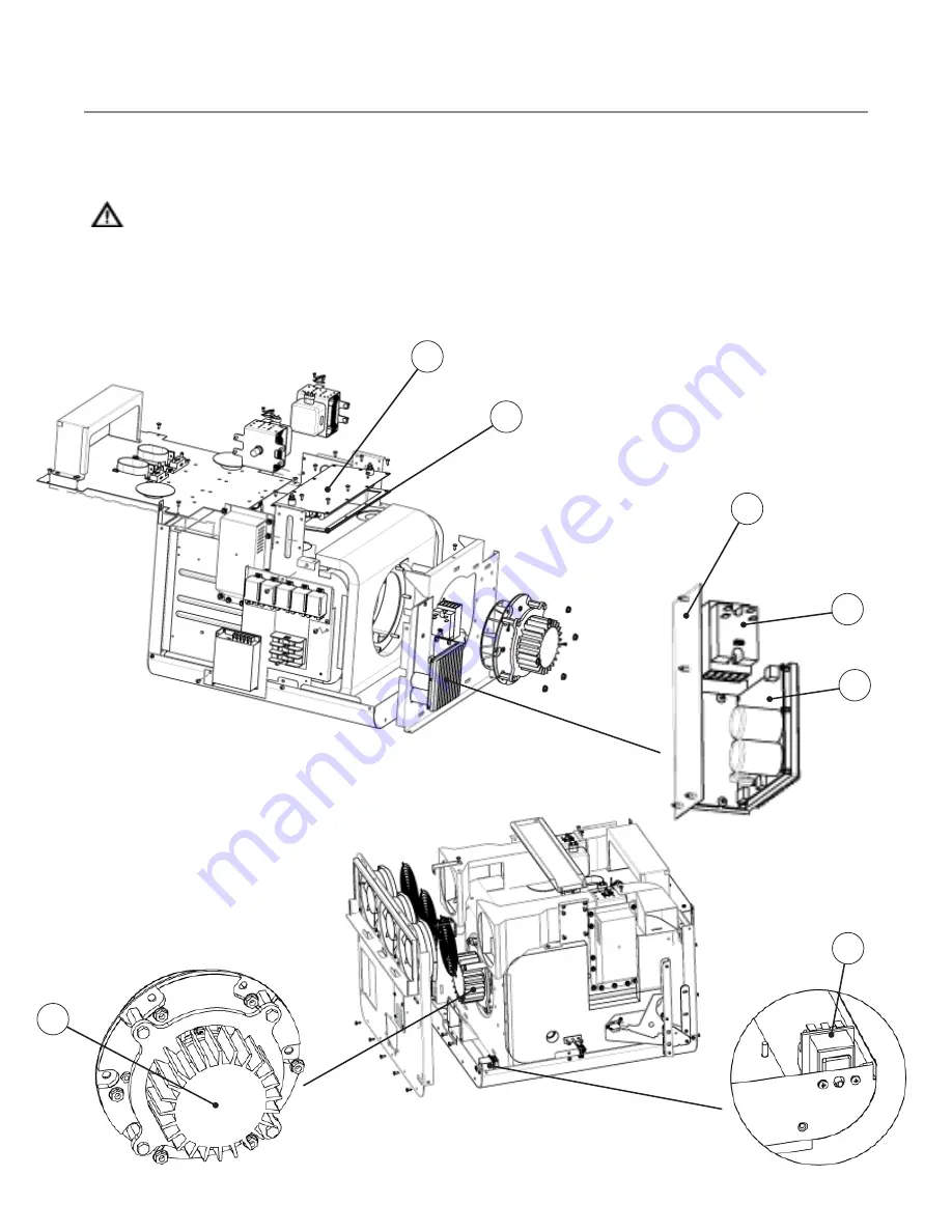 TurboChef Encore Touch Rapid Service Manual Download Page 102