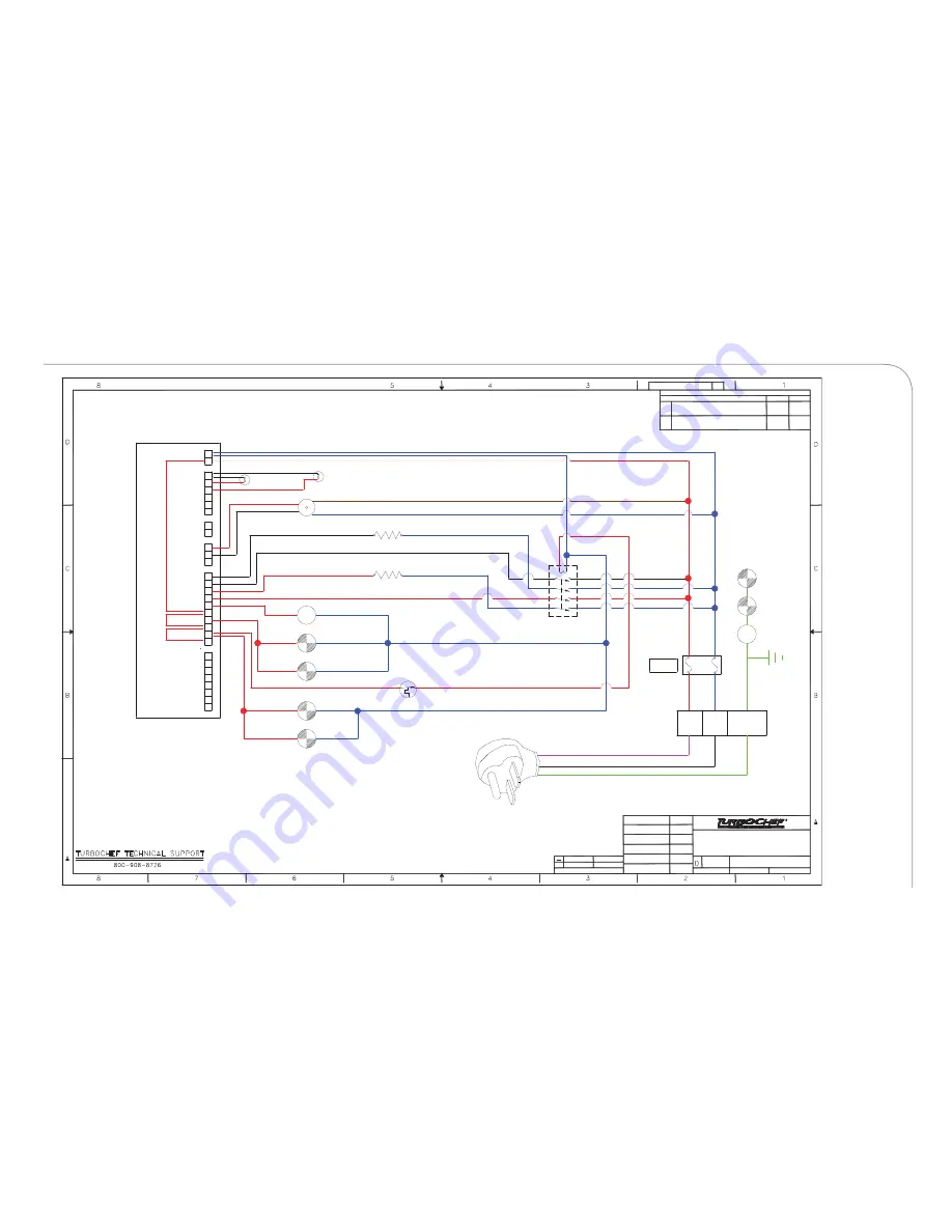 TurboChef FRE-1002D Service Manual Download Page 33