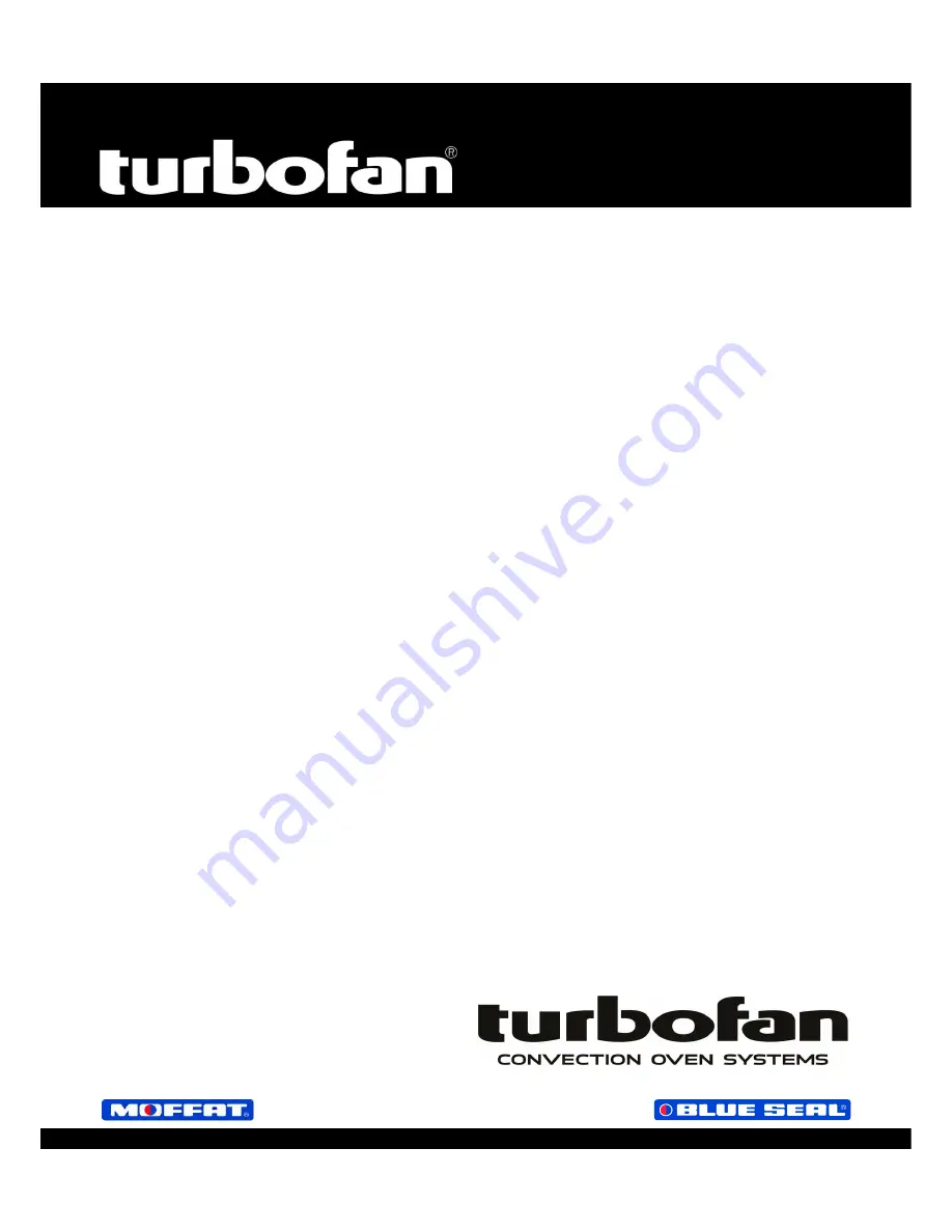 turbofan E22M3 Installation And Operation Manual Download Page 1