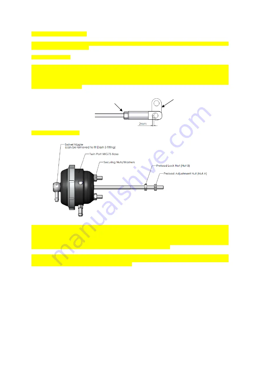 Turbosmart IWG75 Twin Port Manual Download Page 3