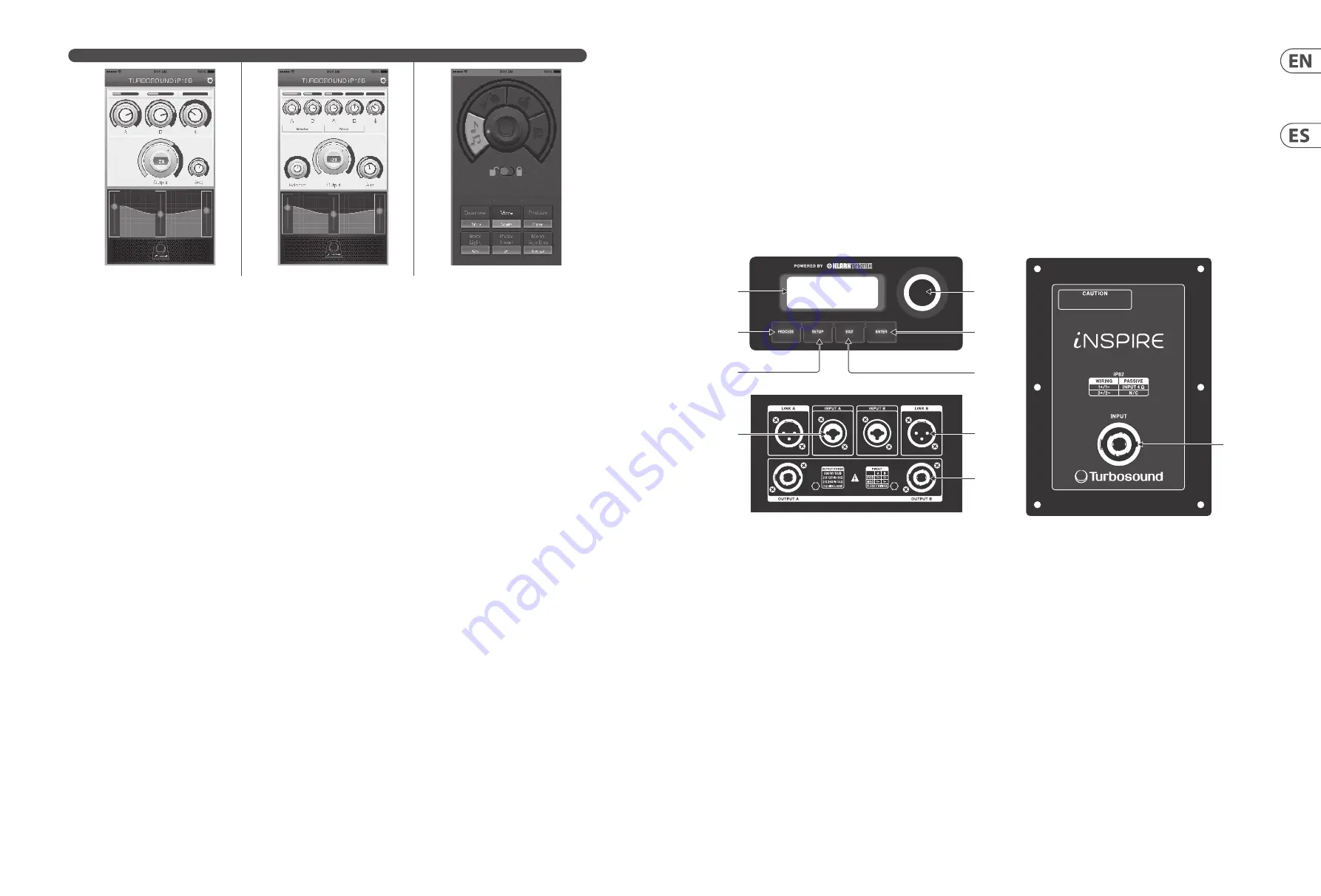 Turbosound inspire ip12b Quick Start Manual Download Page 9