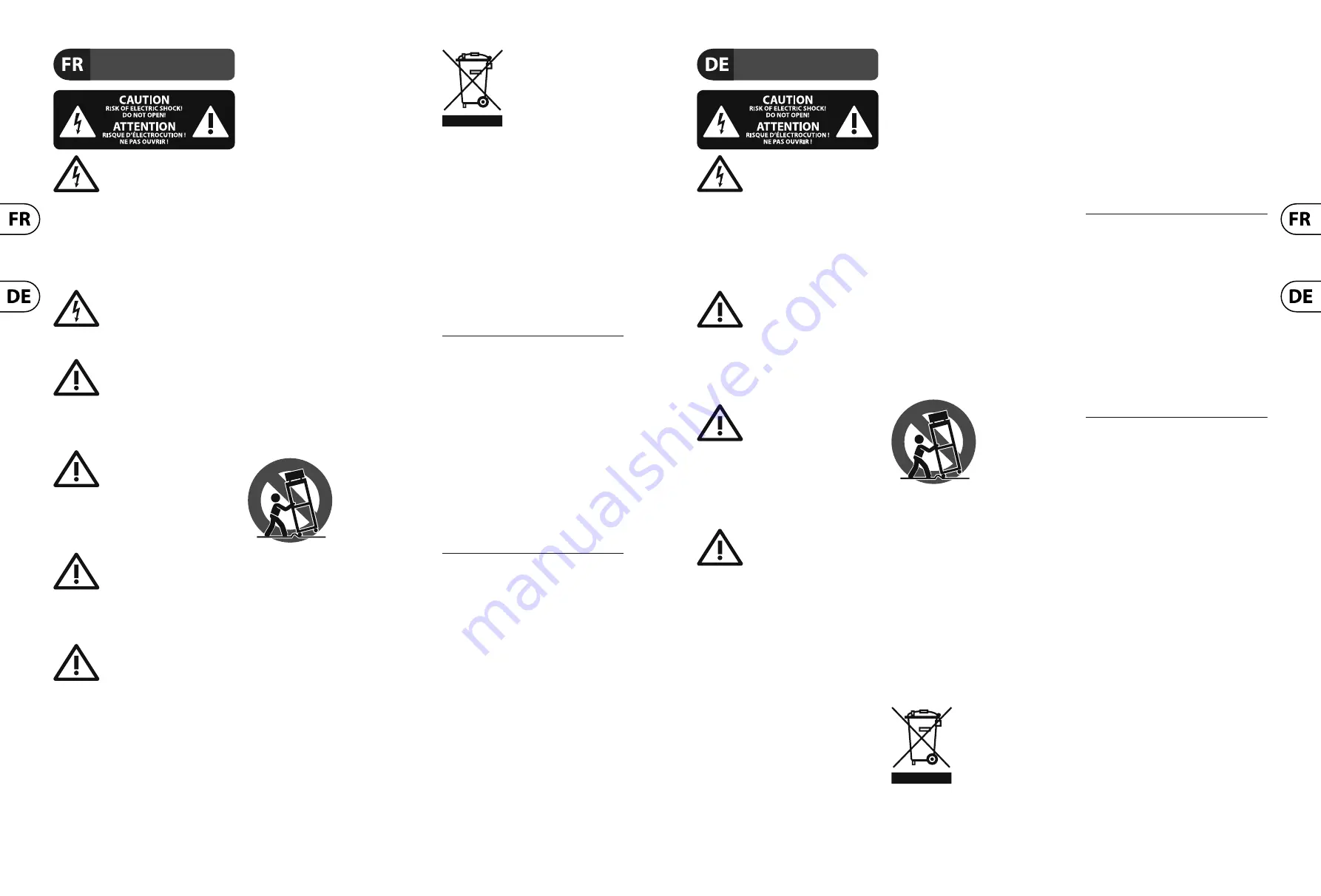 Turbosound Madrid Series Quick Start Manual Download Page 3