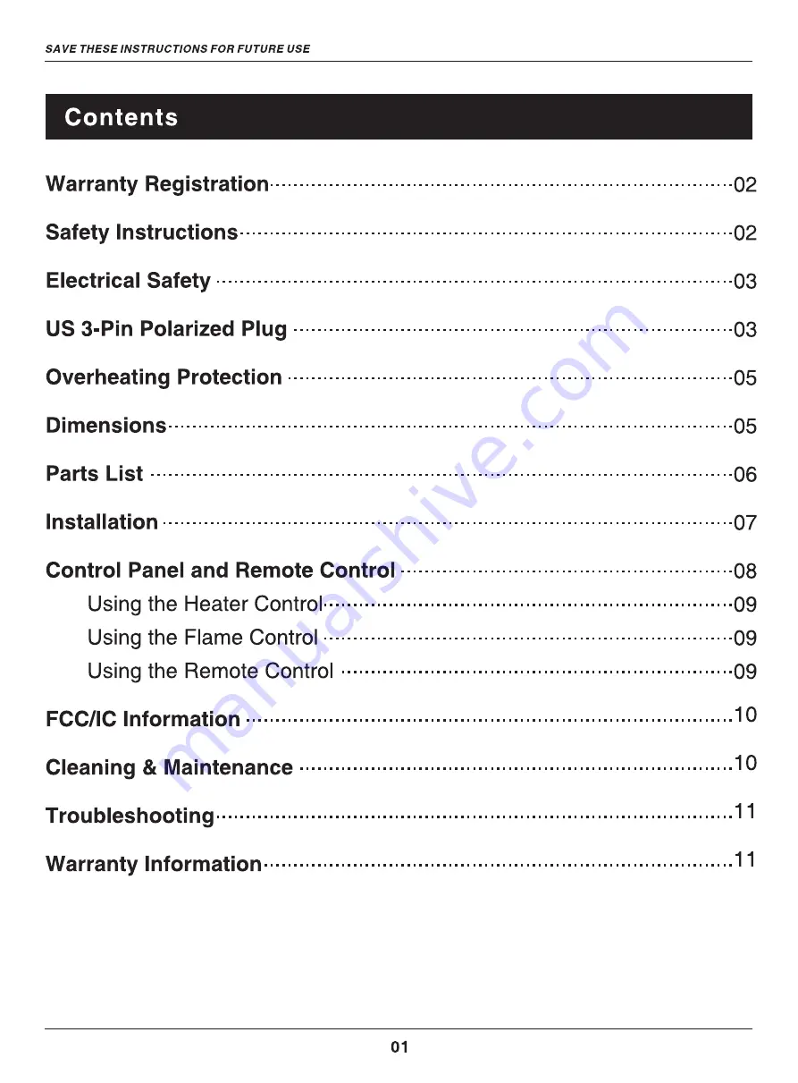 TURBRO FIRESIDE FS48 User Manual Download Page 26