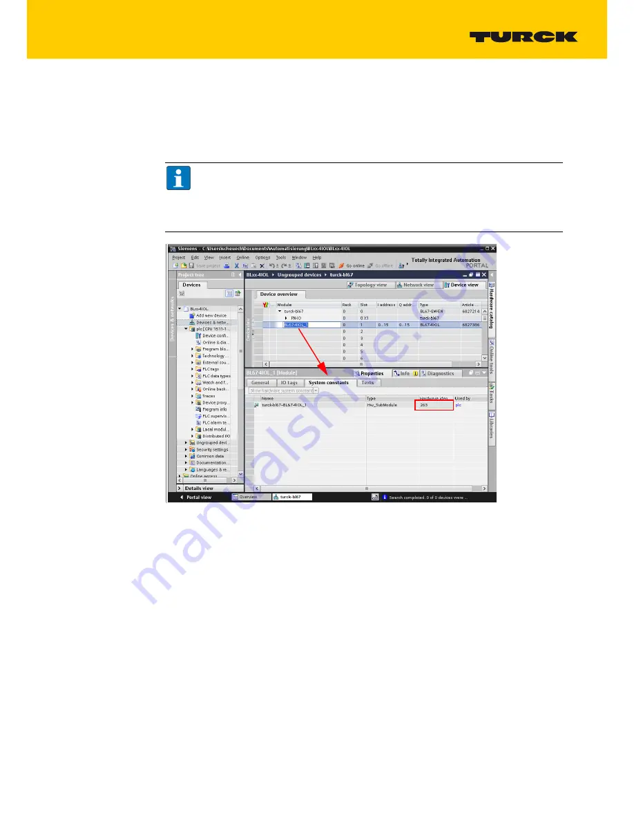 turck BL20-E-4IOL Operating Instructions Manual Download Page 71