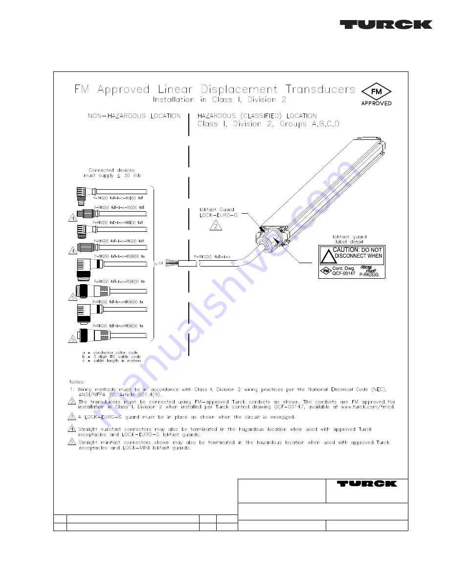 turck EZ-track Q21 Series LDT Manual Download Page 7