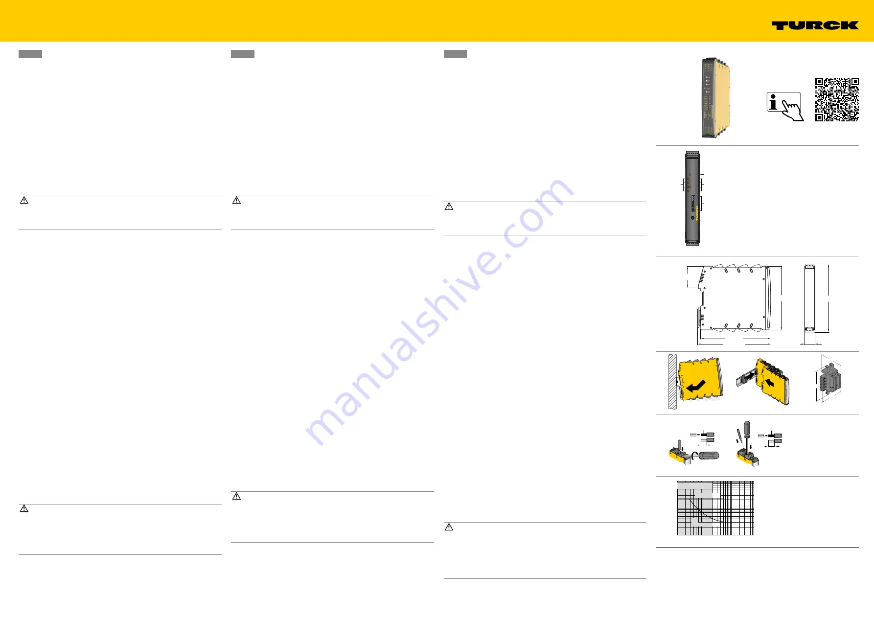 turck IM18-DI03-4S-5R-S Series Скачать руководство пользователя страница 3