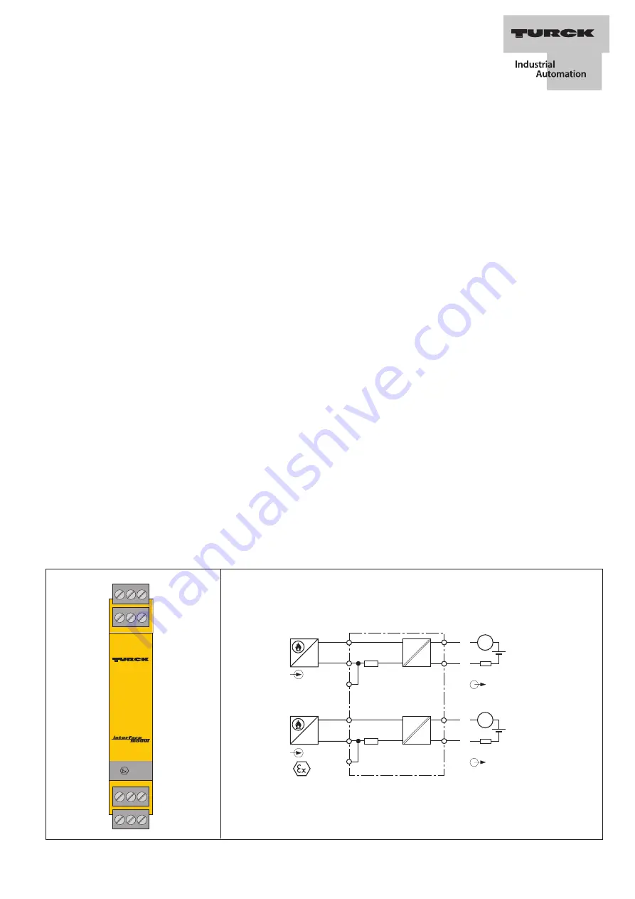 turck IM33-FSD-Ex/L Manual Download Page 1