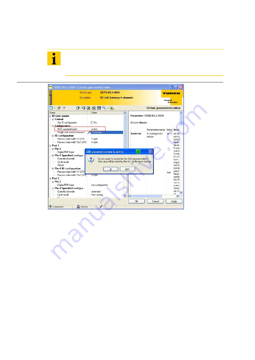 turck IO-LINK MASTER User Manual Download Page 73