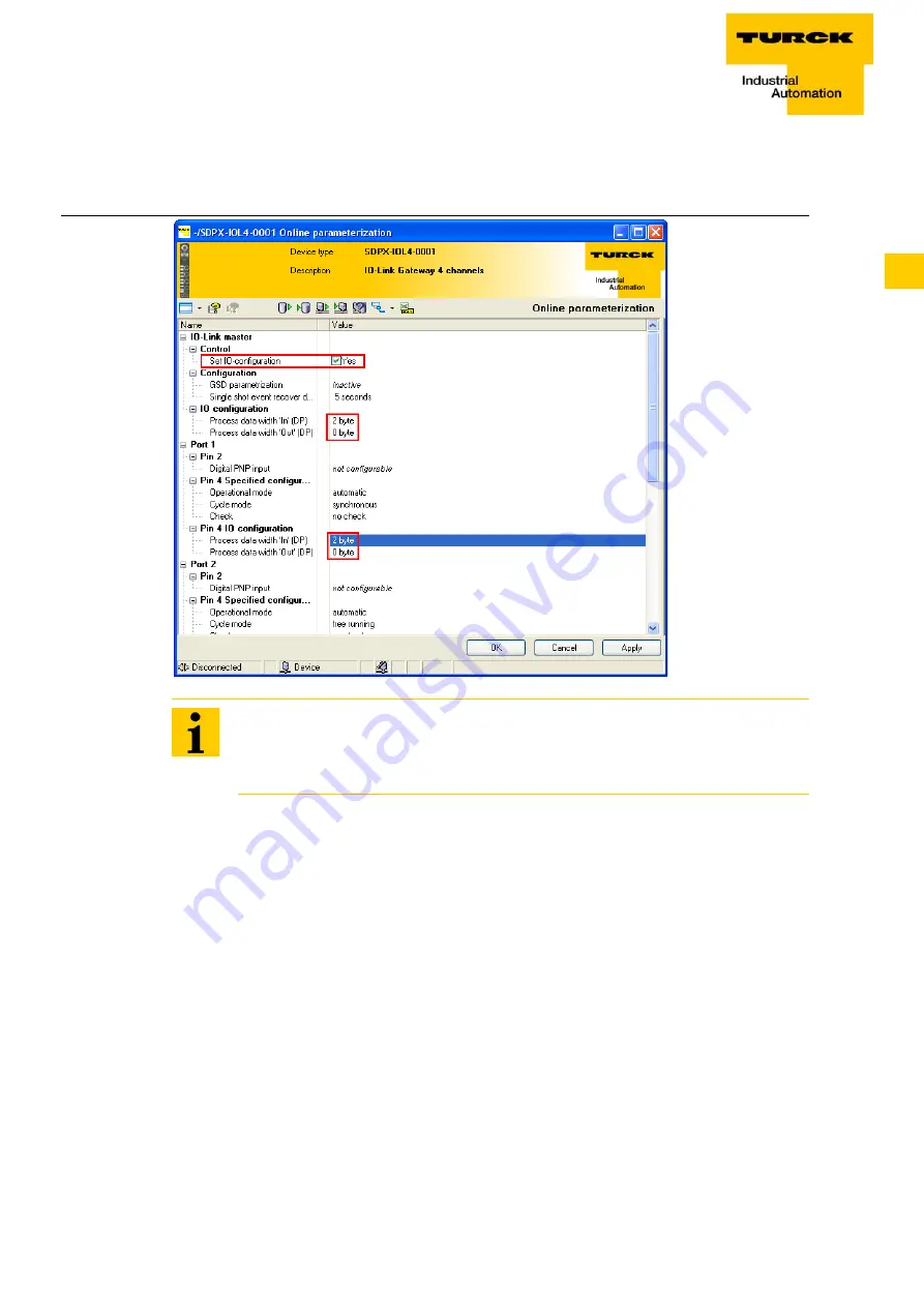 turck IO-LINK MASTER User Manual Download Page 74