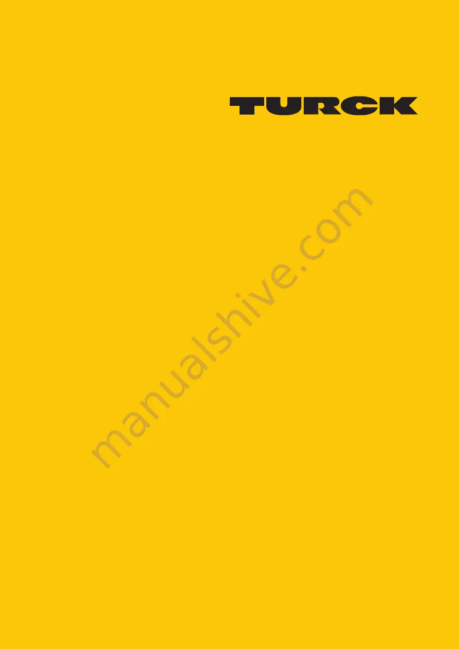 turck LI-Q25L E Series Скачать руководство пользователя страница 1