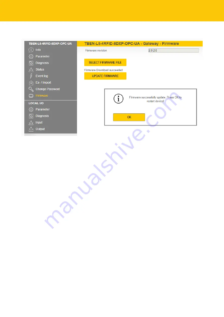 turck TBEN-L5-4RFID-8DXPOPC-UA Скачать руководство пользователя страница 112