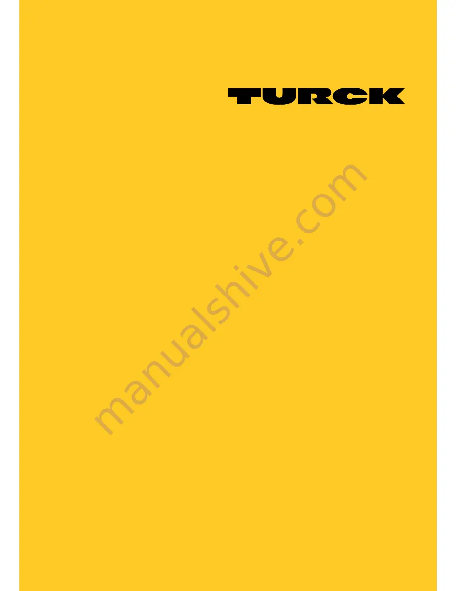 turck uprox BI10U-M18 Series Скачать руководство пользователя страница 1