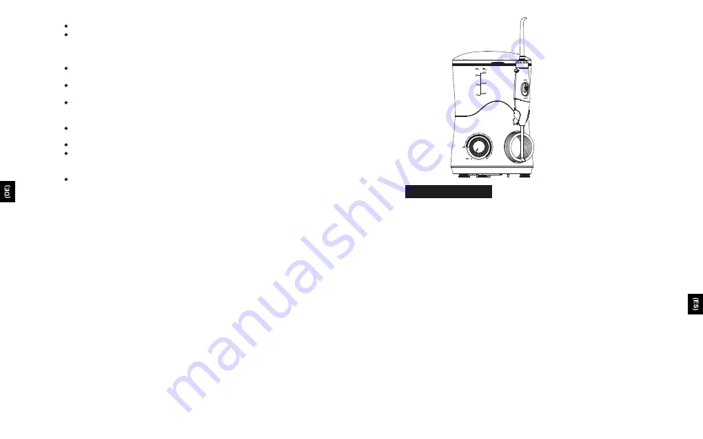 TUREWELL FC162 Instructions Manual Download Page 20