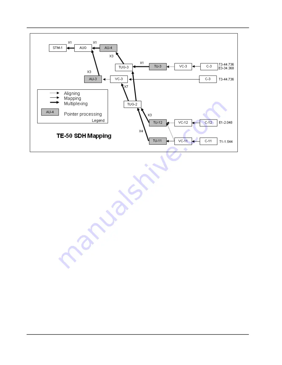 Turin Networks TE-50 User Manual Download Page 58