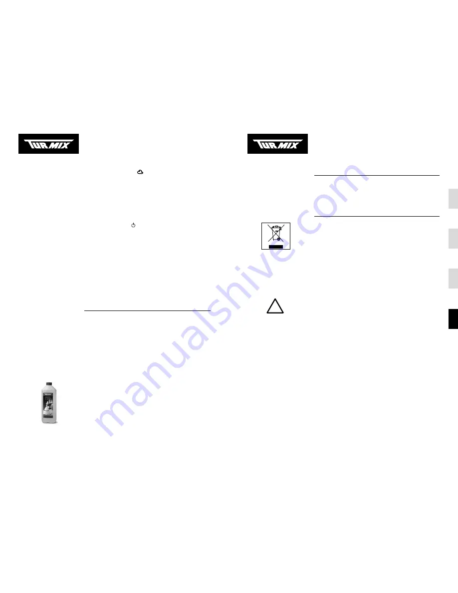 TurMix AX 410 Operating Manua Download Page 13