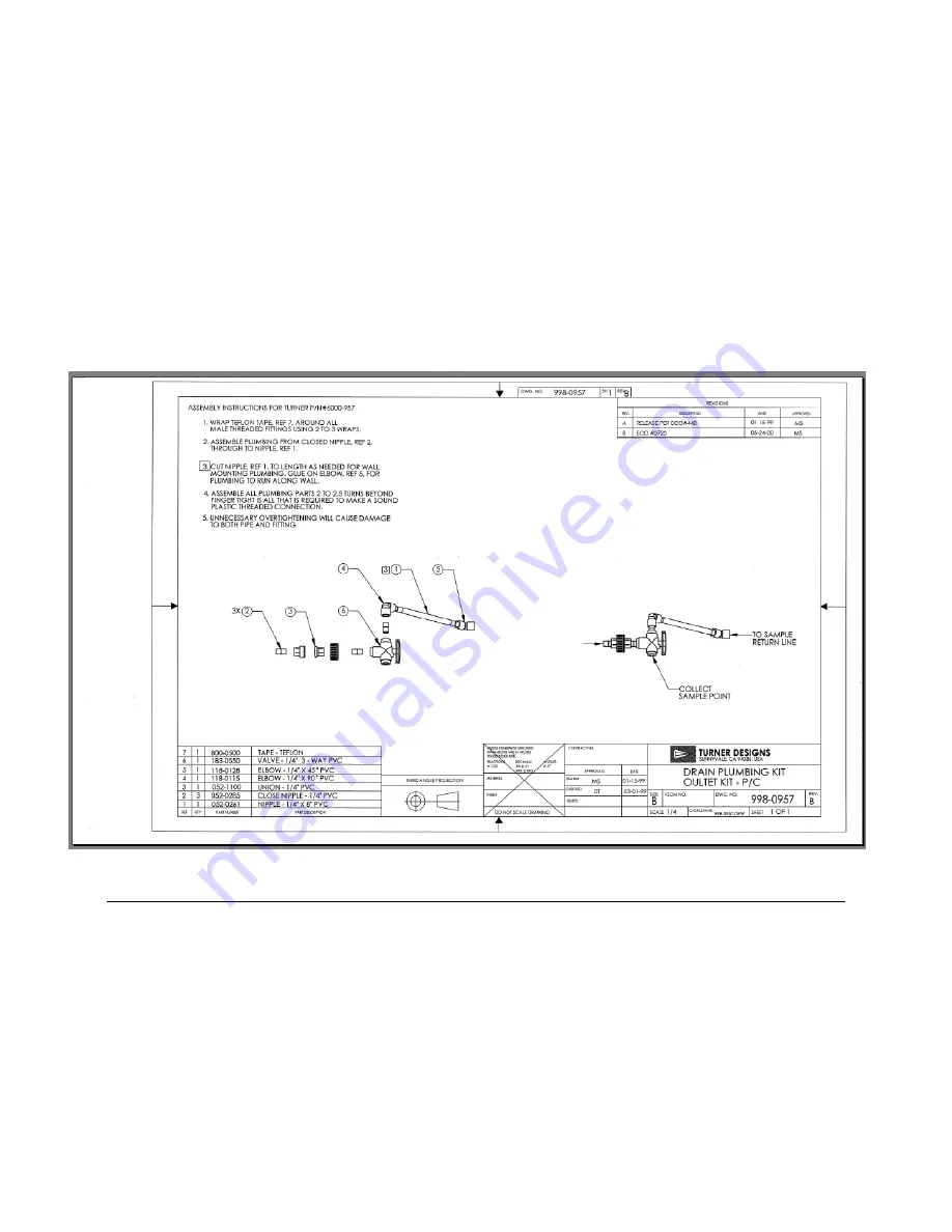 Turner Designs Opti-Trace Скачать руководство пользователя страница 23