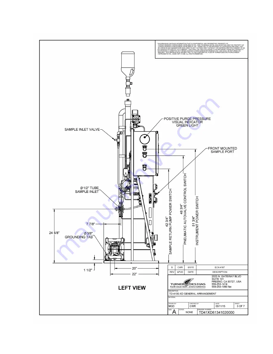 Turner Designs TD-4100XD E09 Addendum Download Page 23