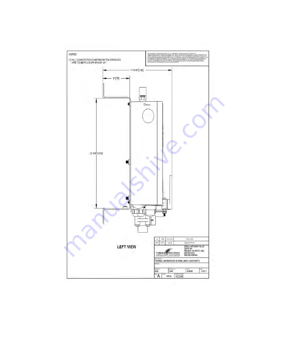 Turner Designs TD1000C Manual Download Page 56