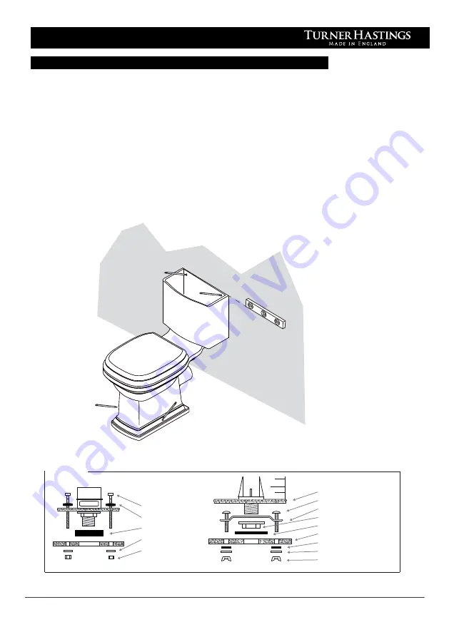 Turner Hastings Close Coupled Toilet Installation Instructions Manual Download Page 5