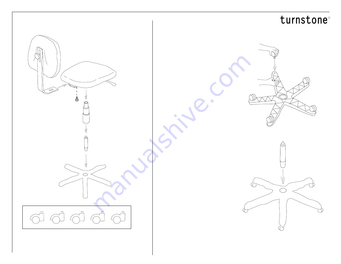 Turnstone TS 300A Quick Manual Download Page 1