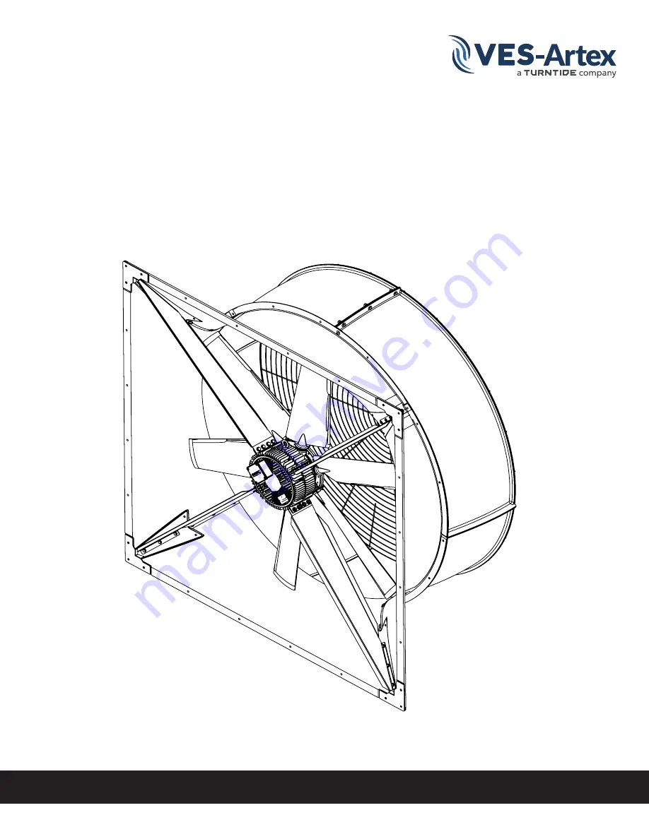 TURNTIDE VES-Artex AFRV72 Installation Manual Download Page 1