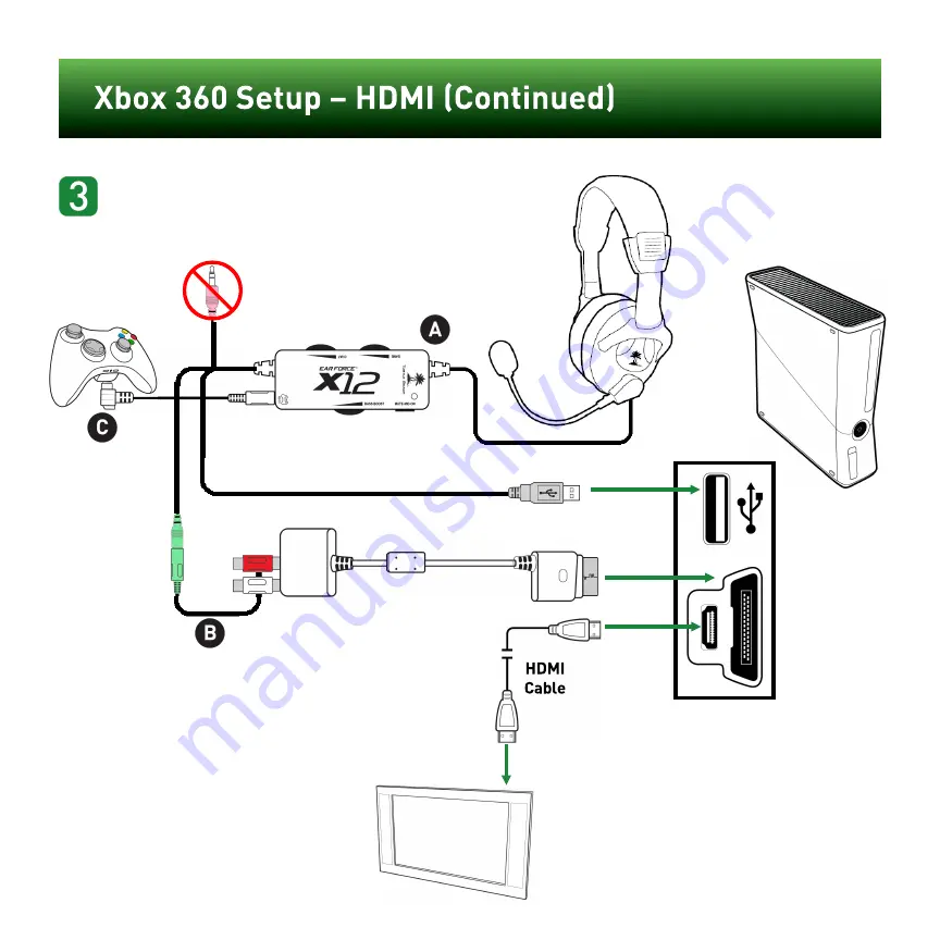 Turtle Beach Ear Force X12 Скачать руководство пользователя страница 4