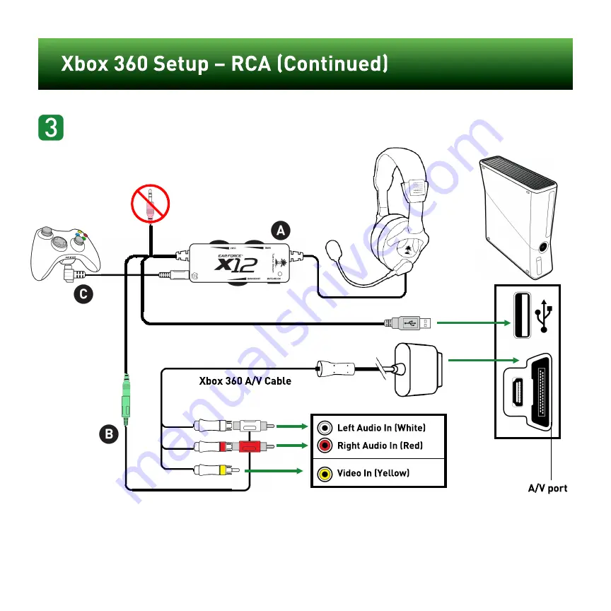 Turtle Beach Ear Force X12 Скачать руководство пользователя страница 8