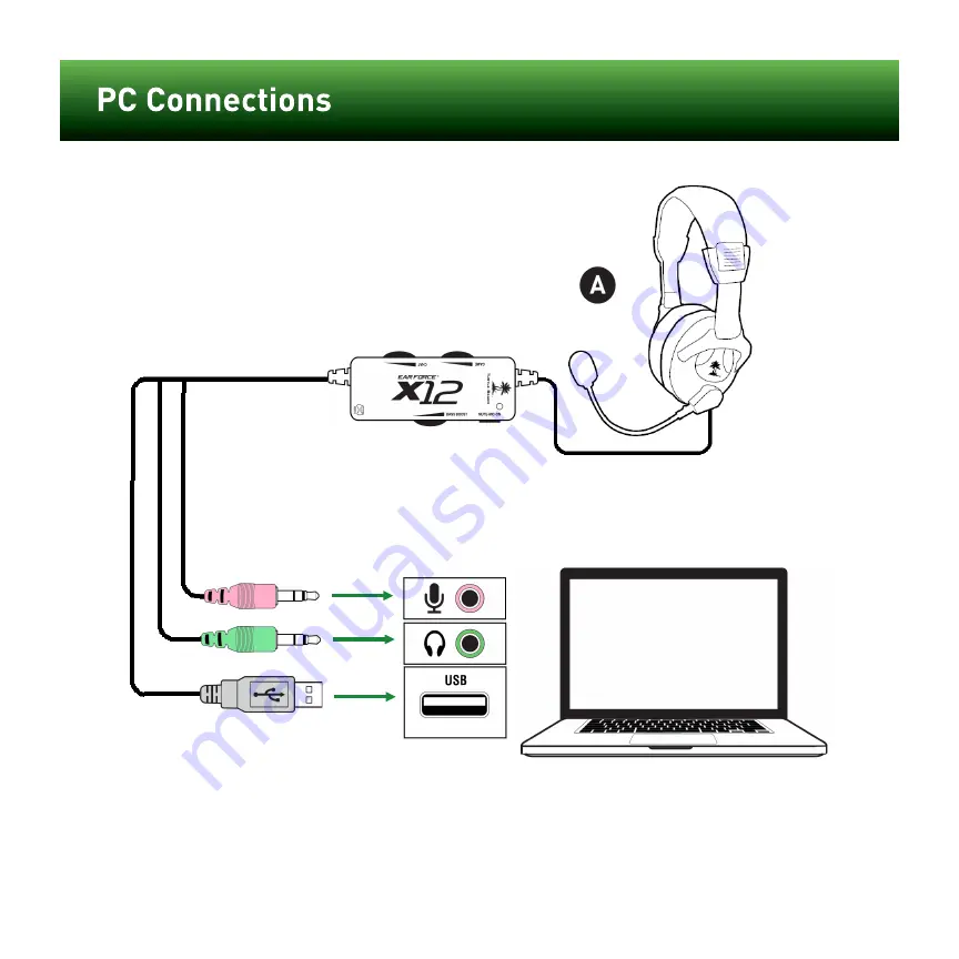 Turtle Beach Ear Force X12 Скачать руководство пользователя страница 10