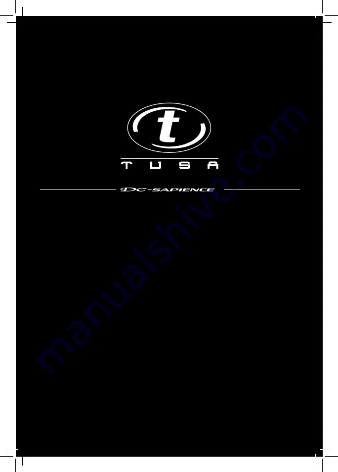 Tusa IQ-850 DC-Sapience Operating Manual Download Page 1