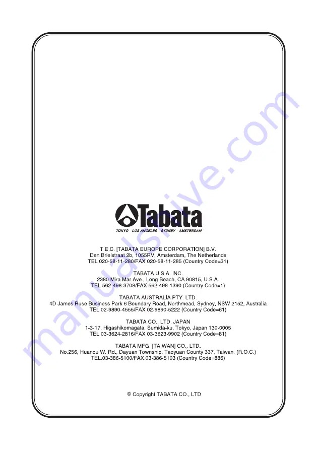 Tusa RS-340 Owner'S Manual Download Page 30