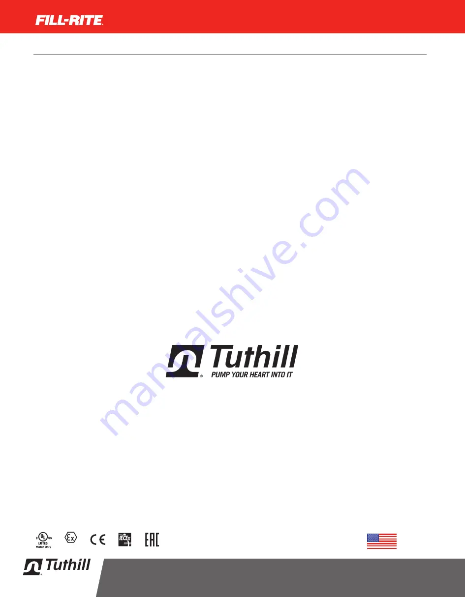 Tuthill NEXTEC FILL-RITE NX25-DDC Series Скачать руководство пользователя страница 16