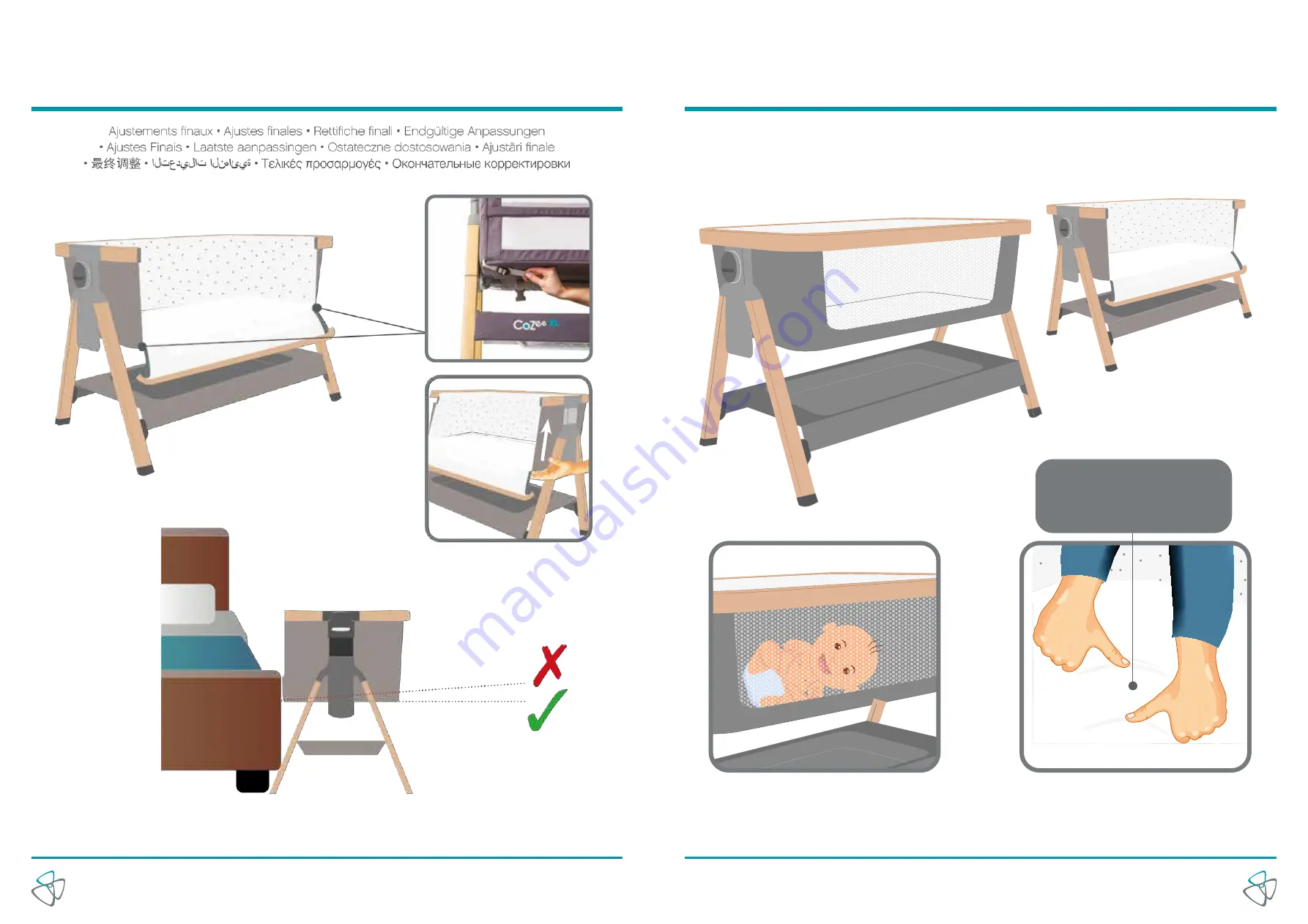 Tutti Bambini COZee XL User Manual Download Page 8