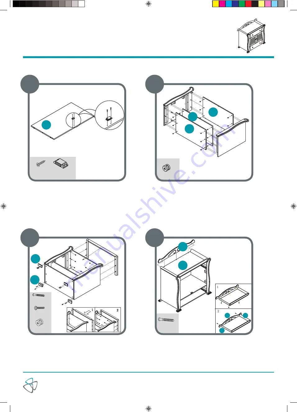 Tutti Bambini Marie 211450 Assembly Instructions Manual Download Page 6