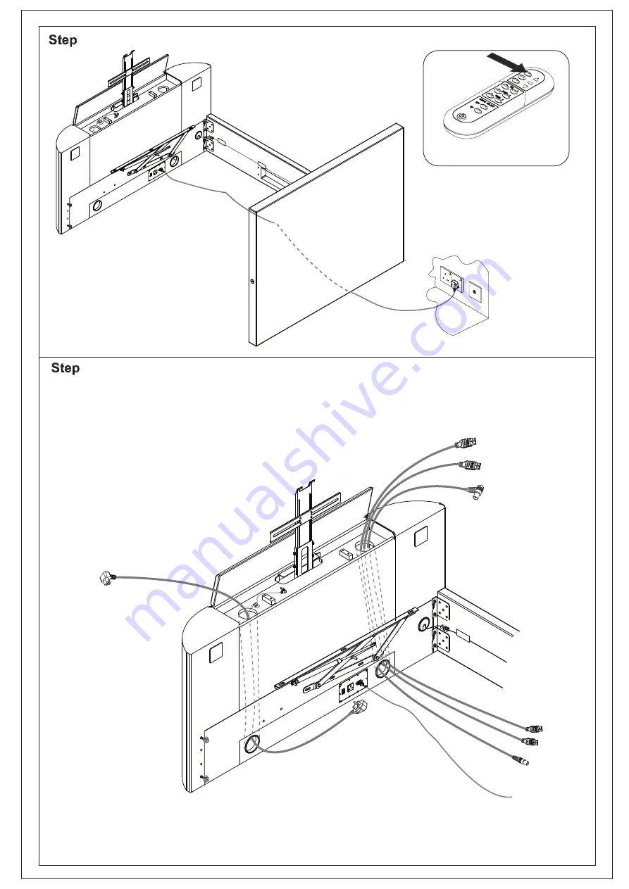 TV Bedstore ESTON OTTOMAN TV BED Скачать руководство пользователя страница 8