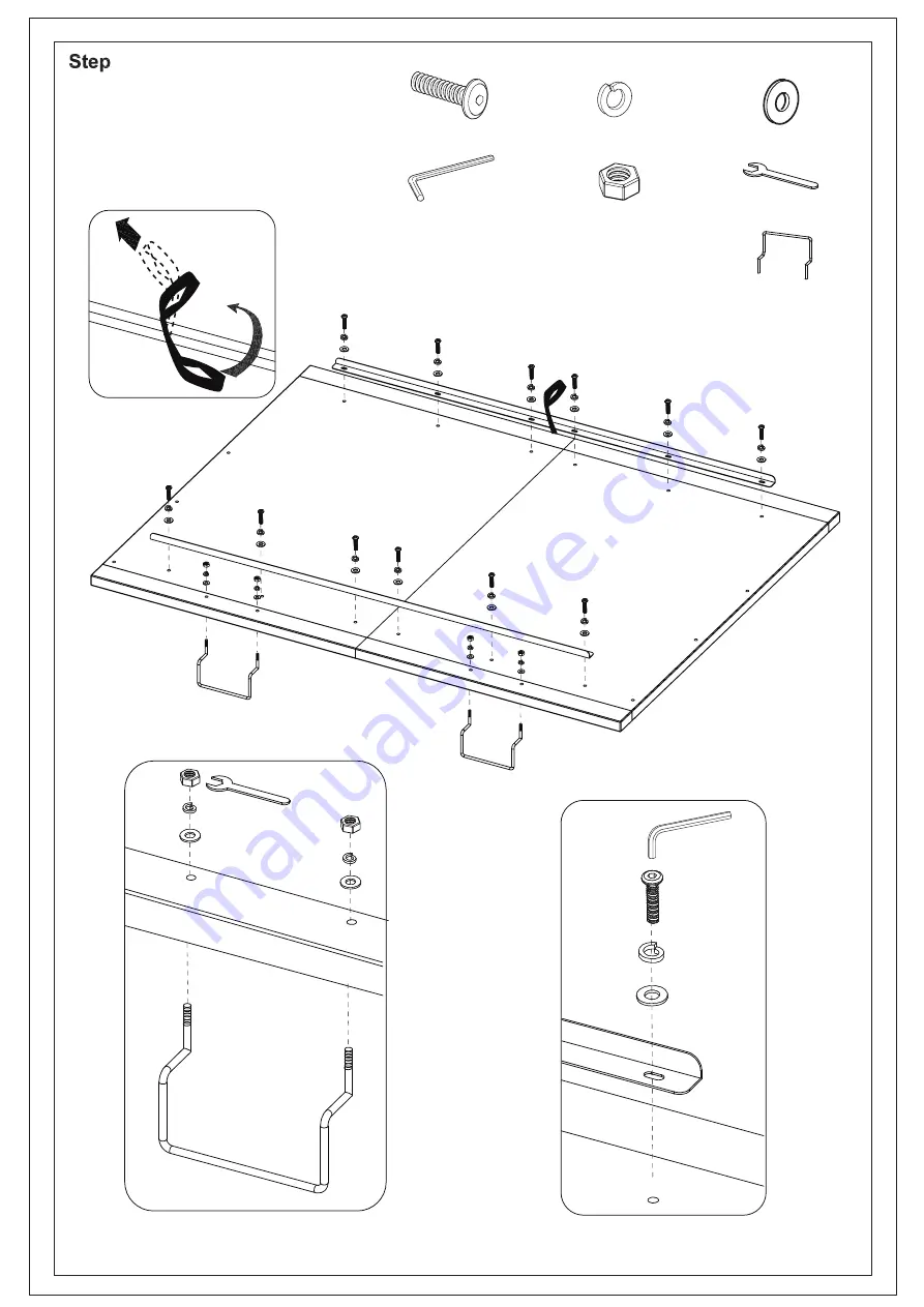 TV Bedstore ESTON OTTOMAN TV BED Assembly Instructions Manual Download Page 16