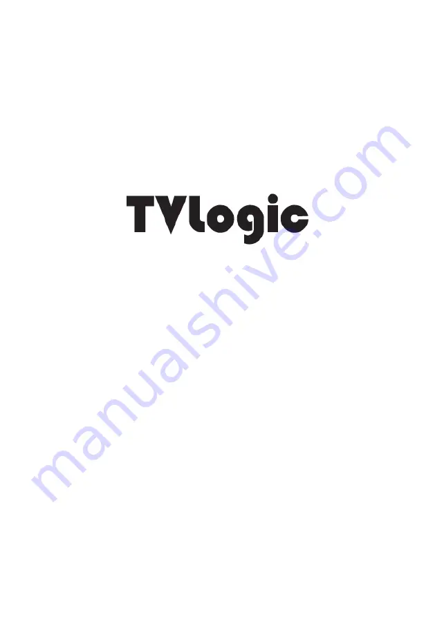 TV Logic TVK-4000SH User Manual Download Page 1