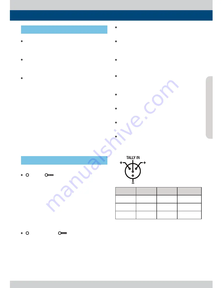 TV Logic Viewfinder VFM-056W Operation Manual Download Page 9